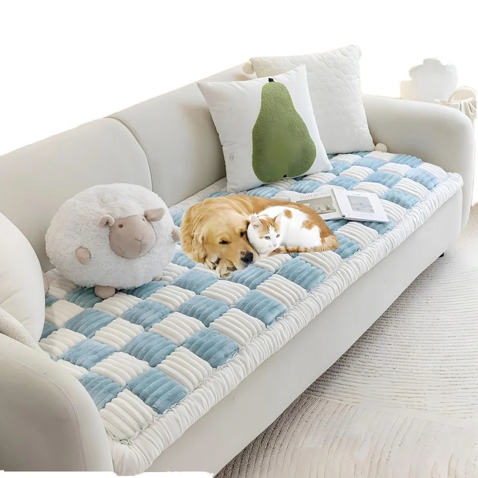 Copri divano per animali domestici, soffice e antiscivolo