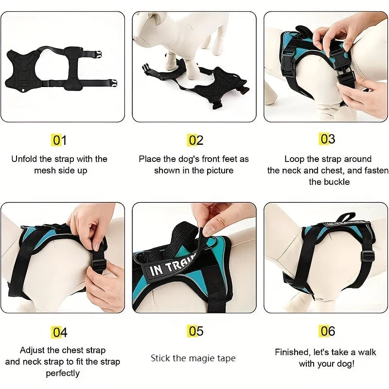 Pettorina regolabile per cani