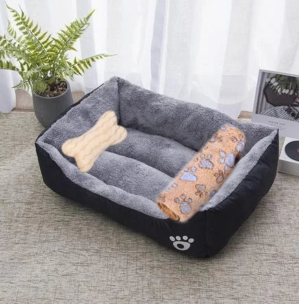 Cuccia per cani e gatti - Morbida in peluche