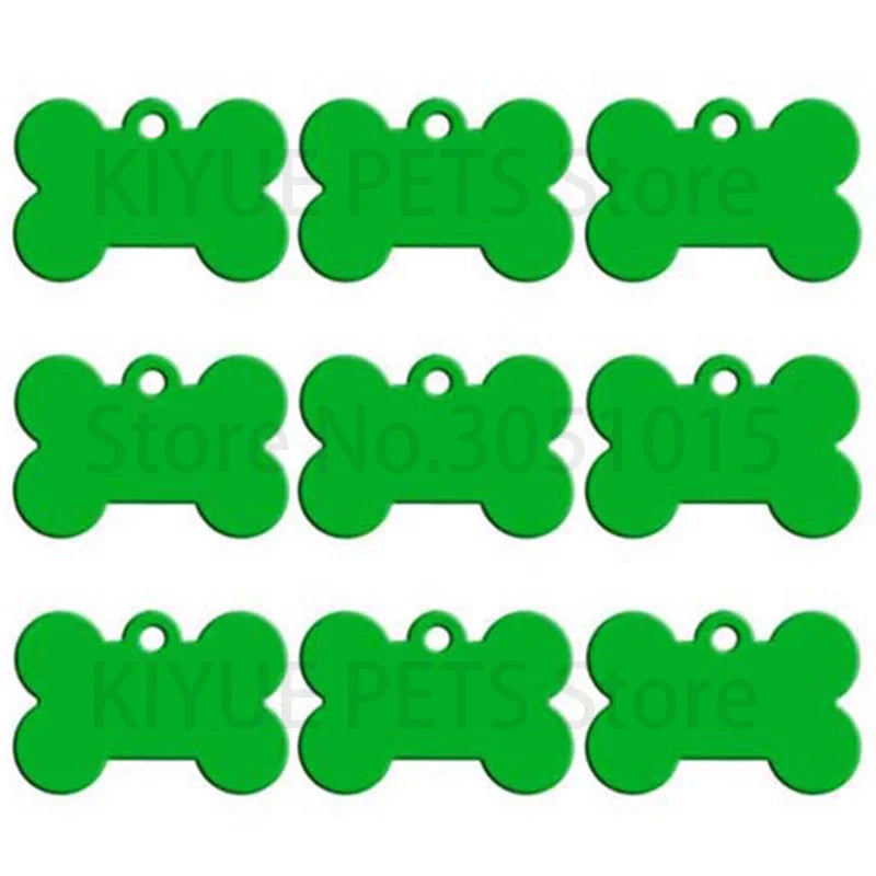 Targhetta identificative per cani e gatti - 20 pezzi