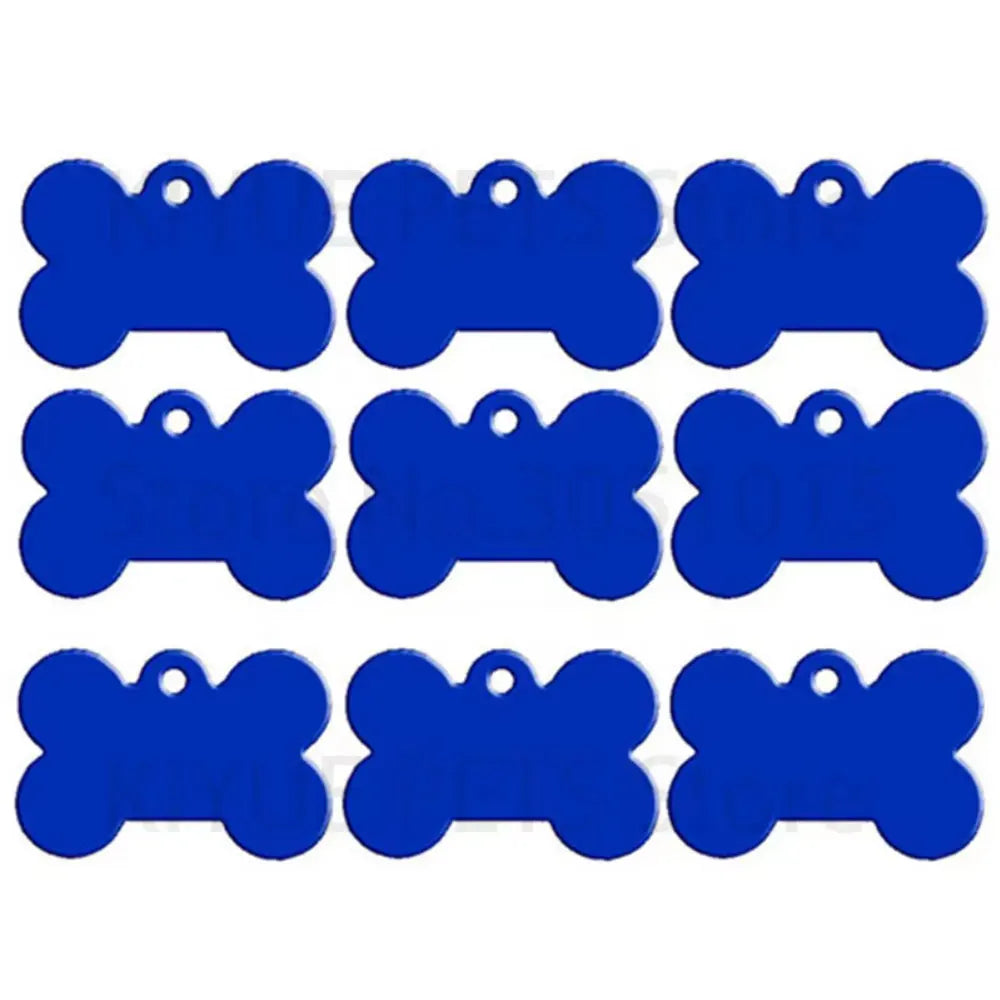 Targhetta identificative per cani e gatti - 20 pezzi