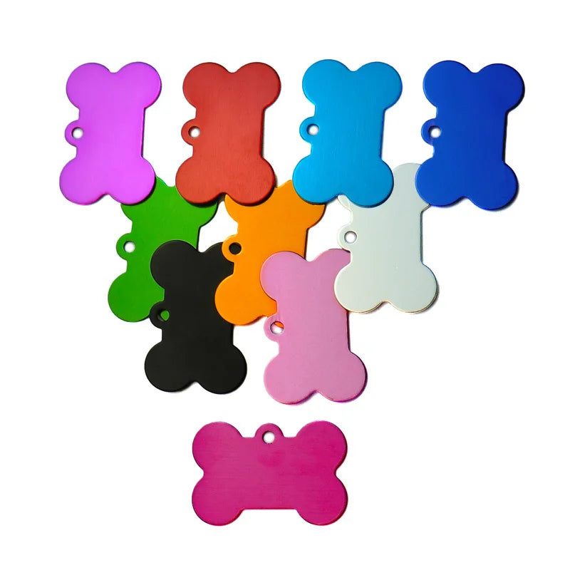 Targhetta identificative per cani e gatti - 20 pezzi