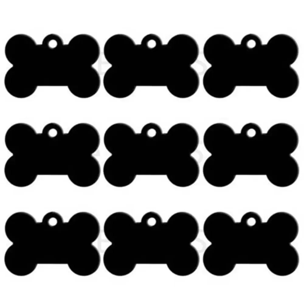 Targhetta identificative per cani e gatti - 20 pezzi