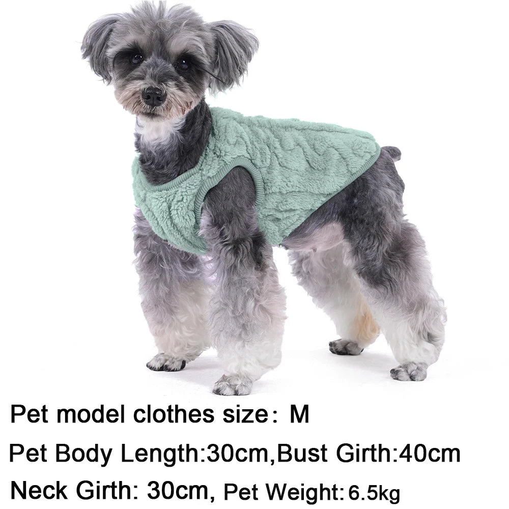 Maglione in pile per cani da piccola taglia