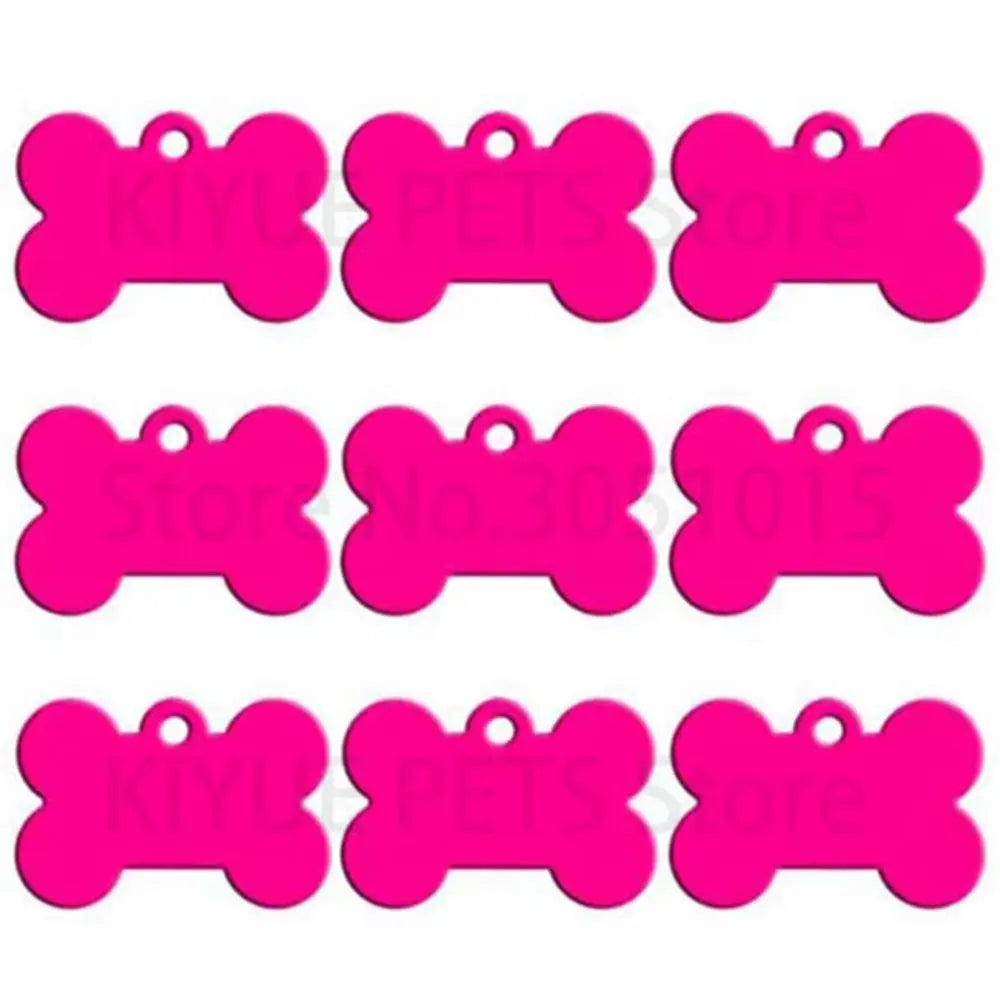 Targhetta identificative per cani e gatti - 20 pezzi