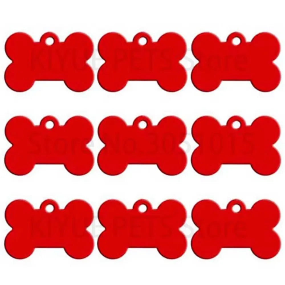 Targhetta identificative per cani e gatti - 20 pezzi