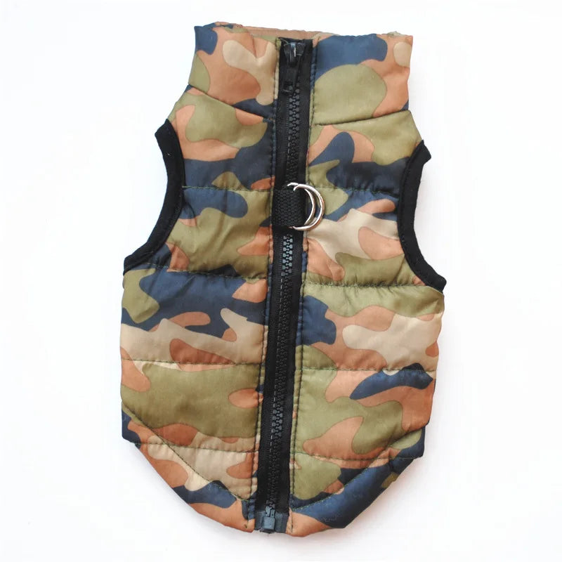 Cappotto per animali domestici - Gilet imbottito