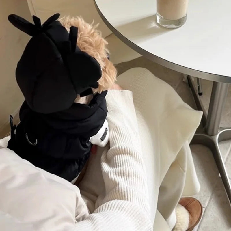 Cappotto invernale imbottito per cani