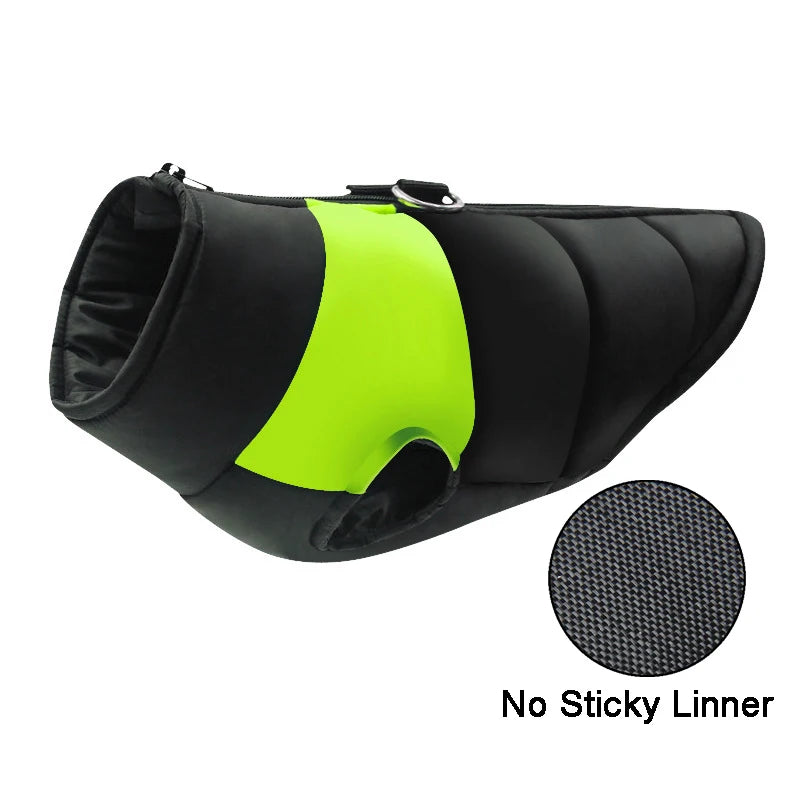 Gilet impermeabile per animali domestici - Giacca con cerniera per cani di taglia piccola, media e grande