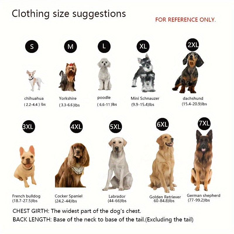 Gilet imbottito per animali domestici, cappotto con cerniera posteriore per cani