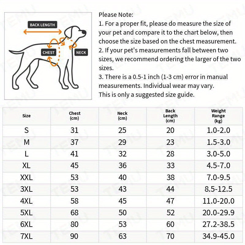 Gilet imbottito per animali domestici, cappotto con cerniera posteriore per cani